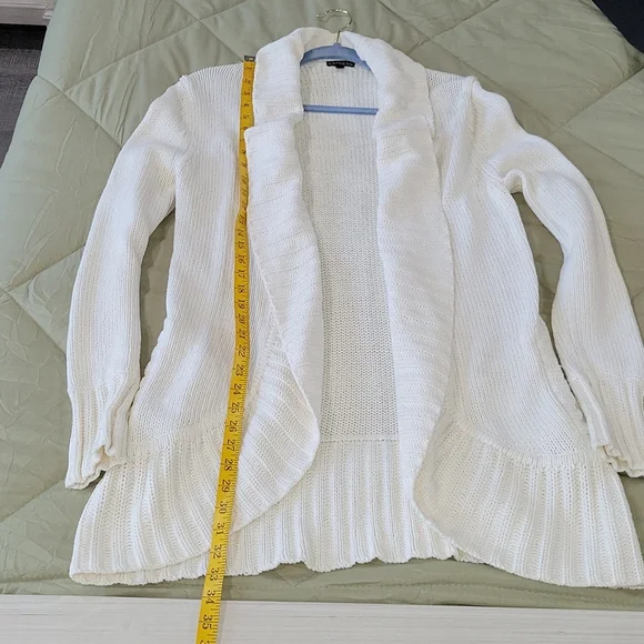 Express Chunky Long Open Cardigan - Picture 11 of 13